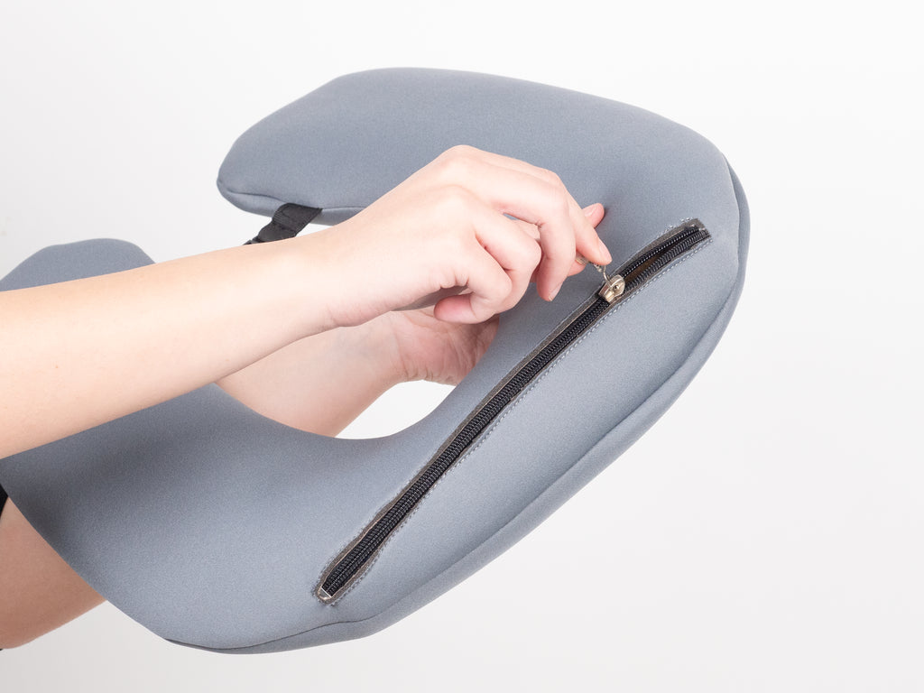 Befüllbares Reisekissen