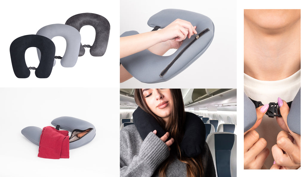 Befüllbares Reisekissen