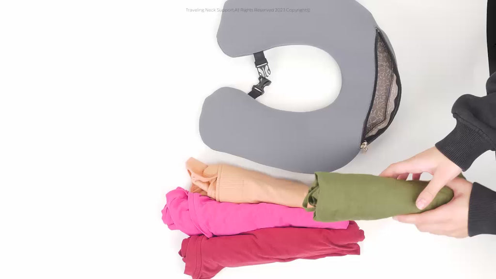 Befüllbares Reisekissen