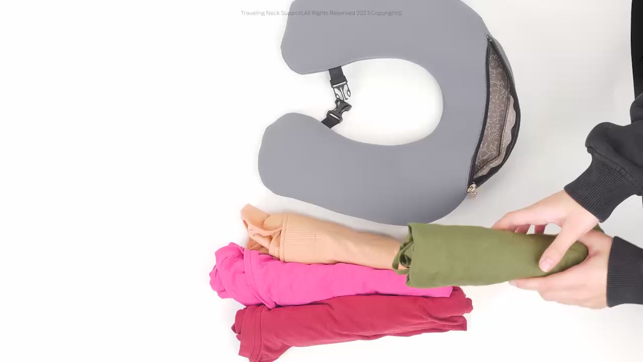 Befüllbares Reisekissen